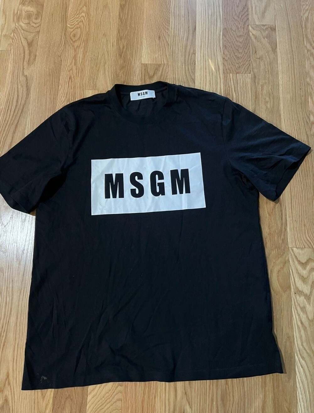 MSGM logo-print Cotton T-shirt